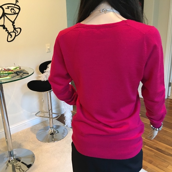 The Limited Merino Wool Deep VNeck Sweater - Picture 2 of 2